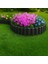 Garden Antrasit Gri Görünümlü Çim Bordürü 2.3 Metre Çim Ayırıcı 2