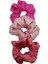Vakti Saten Saç Tokası Scrunchie Toka 3 Adet (Karışık5) 1