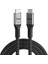 USB 4.0 240W 40GBPS Thunderbolt 4 8k 60Hz Usb-C Görüntü Aktarım ve Type-C Hızlı Şarj ve Data Kablosu 2 Metre 5