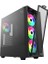 Phoenix 4* Rgb Fanlı Atx-Mini Atx Itx Uyumlu Mid Tower Gaming Oyuncu Bilgisayar Kasası Psu'suz 2