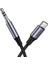 USB Type-C 3.5mm Aux Ses Kablosu, Gümüş 1