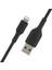 Lightning Kablosu (Iphone, Ipad, Airpod'lar Için Boost Charge Lightning - USB Kablosu) Mfi Sertifikalı iPhone Şarj Kablosu (1 M, Siyah) 4