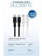 DLC3001 Usb-C Şarj ve Data Kablosu, 60W, Hızlı Şarj, 3A Yüksek Akım, 1 Metre, Dayanıklı Slikon Kablo (Beyaz) 2