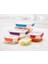 Joseph 81081 Nest Lock 5 Parça Saklama Kabı Seti, Çok Renkli 5