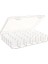 Makina 36 Ayarlanabilir Bölmeli Kolye Yüzük Takı Kutusu Organizer Düzenleyici Plastik Kutu 27.5X19.5X4.2 1