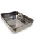 Tepsisi Paslanmaz Çelik Çok Amaçlı Dikdörtgen Büyük Metal Tava Fırın (36,5 x 26,5 x 6,5 Cm, 304 (18/10) Kalite, Bulaşık Makinesinde Yıkanabilir, Gıdaya Uygun, Kolay Temizlenebilir) 1