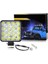 16 LED Kare Off Road Iş Makinası Çalışma Lambası Sis Farı 1