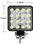 16 LED Kare Off Road Iş Makinası Çalışma Lambası Sis Farı 5