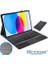 iPad 10.9 2022 (10.nesil) Bluetooth Touchpad Klavyeli Kılıf-Bkk5 4