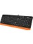 FK10 Q USB Türkçe Fn-Multimedya Siyah/turuncu Klavye 3