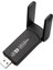 Wireless Adaptör Wifi Ağ Kartı Masaüstü Bilgisayar Pc ile Uyumlu 2,4g 5g Destekler 1300MBPS USB 3.0 Dual Band USB Adapter 2,4GHZ-5,82GHZ AC1300 1