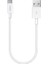 Minicable Type-C 30CM Şarj Kablosu, Beyaz 2