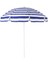 Plaj Şemsiyesi 2.10 Metre Gölgelik Balkon Bahçe Teras Piknik Şemsiye Mavi 1