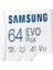 Evo Plus 64GB Sdxc U1 Sınıf 10 A1 160MB/S Micro Sd Bellek Kartı Adaptörlü 2021 Sürümü (MB-MC64KA/EU) 2