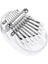 8 Anahtar Kalimba Mini Başparmak Piyano Parmak Piyano Şeffaf Akrilik Parmak Klavye Müzik Aleti 1