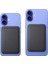 iPhone Için Magnetic Magesafe Özellikli Uyumlu Koruma Kartlıklı Deri Cüzdan Kılıf (Siyah) 1