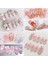 Süsleme Charm Nail Art Charm Taşları Fiyonk Dizayn Mix Renk 3D Tırnak Süsleri 042 3