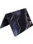 Macbook Air M1 Kılıf 13 Inç MARBLE15NL (Touchıd'li M1 Air) A2337 A2179 A1932 ile Uyumlu Siyah 3