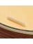 6 Telli Akustik Gitar Için Gerçek Malzemeli Gitar Eyeri ve Somunu 2 Adet 4