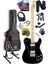 TLX-60BK-ST Telecaster Maple Klavye Hh Profesyonel Elektro Gitar 1