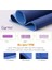 Hizalamalı 6mm Tpe Yoga Matı Pilates Minderi Mavi 4