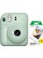 Mini 12 Yeşil Fotoğraf Makinesi ve 20'li Mini Film 1