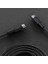 60W USB Type-C To Type-C Silikon Hızlı Şarj ve Data Kablosu Siyah 1 Metre 4