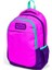 High Üç Bölmeli Kız Çocuk Ilkokul ve Ortaokul Okul Sırt Çantası - Mor Pembe 3