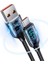 US-SJ544 Dijital Göstergeli,çipli,örgülü,1.2m Pd 66W USB To Type-C Hızlı Şarj ve Data Kablosu 3