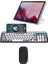 Bluetooth Klavye Mouse Kablosuz Klavye ve Rgb Mouse Set 2.4g Bluetooth ve Batarya Taşınabilir Hafif ve Ince Tasarım ZYG-806 2