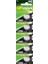 Batteries CR2025 2025 Boy Lityum Düğme Pil, 3 Volt, 5'li Kart, Gri 1