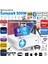 Sunspark 500W 5g Wi-Fi + 5.1 Bluetooth 1080P Destekli Projeksiyon Cihazi - LCD LED - 240 Inç Yansitma - Dahili Hoparlör - Tv Stick/ps5/hdmı/usb/vga/av 2