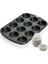 Kaiser Muffin Kalıbı Seti, 2 Parça, 12 Mini Muffin Için Kağıt Pişirme Kalıplı, 38 x 27 Cm, Kap Kek Kalıbı Yapışmaz Kaplamalı 1