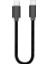 20CM Type-C To Type-C Kablo 60W 20V 3A Şarj Kablo USB C Örgü Quick Pd Şarj Kablosu Tip C To Tip C FT-UCA100S 1