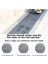 Banyo Paspası Halısı, Süper Emici Zemin Paspası Hızlı Kuruyan Ince Banyo Paspasları Halılar Kauçuk Kaymaz Alt Duş Halıları Duş Lavabo Küvet Için 40 cm x 120 Cm, Koyu Gri 4