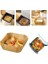 50'li Airfryer Pişirme Kağıdı – Kare, Yanmaz ve Yağ Geçirmez Fritöz Için Uyumlu, Tek Kullanımlık, 16X16 Cm, Kahverengi 4