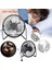 Masa Üstü USB Fan Soğutucu Vantilatör Klima USB Girişli Metal Serinletici Fan Mini Vantilatör Fan Klima 4