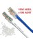 Pazar Yeni Nesil Delikli Cat6 Ez RJ45 Konnektör Utp Jack (100 Adet) 2