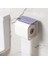 Yapışkanlı Banyo Tuvalet Kağıtlığı Wc Peçetelik Kağıtlık Tutucu Tuvalet Kağıt Organizeri (Beyaz) 3