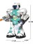 Buhar Atan Uzaktan Kumandalı Savaşçı Robot Sesli Işıklı Müzikli Dans Eden 2 Adet Yapışkanlı Mermi Atan Akıllı Robot (Mavi) 2