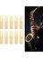10PCS Profesyonel Alto Sax Reeds Elastikiyet ve Istikrar Klasik Caz Için Zengin Tonu ile Alto Saksafon Sazları (Güç 3.0) 4