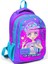 High Mor Pembe Mavi K-Pop Ilkokul ve Ortaokul Sırt Çantası Üç Bölmeli Kız Çocuk 1