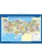 70X100 cm Türkiye Siyasi-Fiziki Çıtalı Harita 2