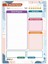 Günlük Planlayıcı Çek Kopar - Daily Planner - Ders Çalışma Planlayıcı - Planlama Defteri 1