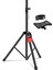 Core Hoparlör Standı Tripod Zemin Ayarlanabilir Kadar 48 Inç Dj Stüdyo Monitör Standları Kutup Montajı-Ss Hd 1pk 4ft 1