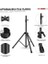Core Hoparlör Standı Tripod Zemin Ayarlanabilir Kadar 48 Inç Dj Stüdyo Monitör Standları Kutup Montajı-Ss Hd 1pk 4ft 3