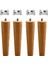 Set Ahşap 12 cm Mobilya Koltuk Kanepe Sehpa Masa Ayağı Ayakları M8 Civatalı Bağlantı Aparatlı 1