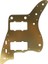 13 Delikli P Bas Pickguard, Hassas Bas Için Montaj Vidalı Kazıma Plakası, Jazzmaster Gitarlar Için Saf Alüminyum Folyo Koruma (Gold) 5