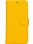 Apple iPhone 15 Pro Max Uyumlu Deri Cüzdanlı Kılıf Mwwn FL12 Sarı 4