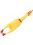 Home Çığlık Tavuk Oyuncak Sarı Kauçuk Squaking Tavuk Oyuncak Yenilik ve Dayanıklı Kauçuk Tavuk Stres Giderici Yetişkinler Çocuklar Için Komik Güvenlik Oyuncak Evcil Hayvanlar (30 Cm) 2